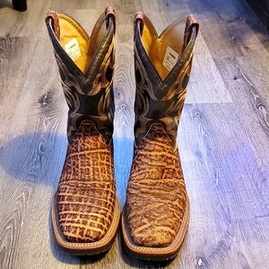 Double H Elephant square toe boots